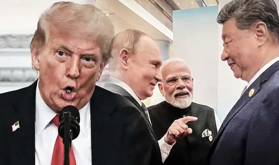 Trump admite que Estados Unidos “perdió” a India y Rusia frente a China en medio de crecientes tensiones globales