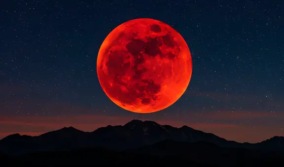 La luna de Sangre apareció este domingo: ¿Se pudo ver el eclipse lunar en Perú?