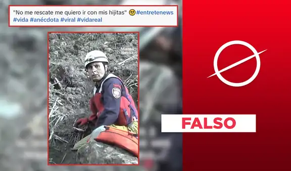 Video que muestra a un padre pidiendo que lo dejen enterrado no es real: es una actuación