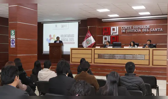 Corte Superior de Justicia del Santa aperturó segunda edición del voluntariado 2025