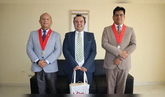 Especialista en Seguridad Ciudadana visitó la Corte Superior de Justicia de Piura