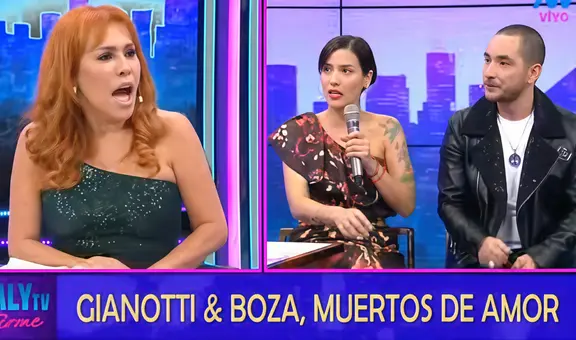 Christopher Gianotti le recuerda a Magaly Medina cuando la coqueteaba y Úrsula Boza reacciona en vivo: "Te tiraba maicito"