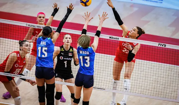 Turquía vence 3-1 a Japón y se clasifica para la final del Mundial de Vóley