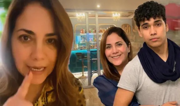 Andrea Llosa expone cómo quedó su casa tras fiesta que hizo su hijo de 20 años: "Dénme fuerzas"