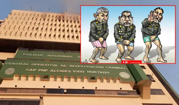 ¿Al descubierto?: Carlincatura ironiza la falta de seguridad de los encargados de cuidar el Perú