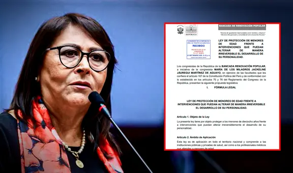 Congreso busca prohibir terapias y cirugías de cambio de sexo en menores de edad