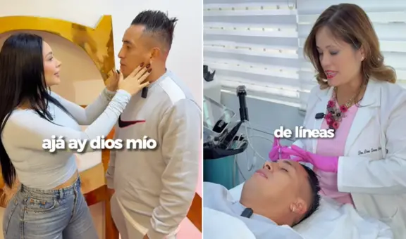 Christian Cueva impacta al someterse a retoque estético en el rostro para lucir joven: Pamela Franco lo acompañó