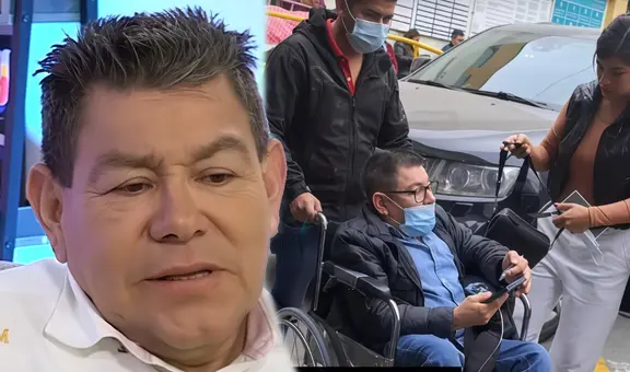 Dilbert Aguilar genera preocupación al ser captado en hospital junto con Jhazmín Gutarra tras anunciar separación
