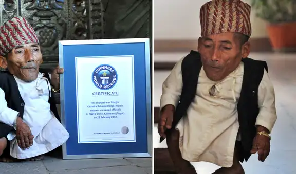 El curioso caso de Chandra Bahadur Dangi, el hombre más bajo del mundo según los Premios Guinness: solo medía 54,6 cm