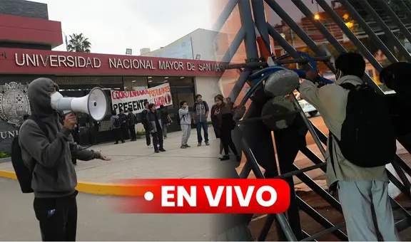 Toma de Universidad San Marcos: Minuto a minuto de protestas, agresiones y examen 2026-I suspendido