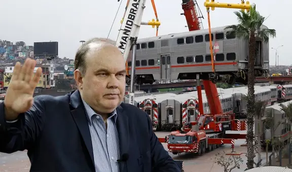 López Aliaga mintió sobre la operatividad y el estado de las locomotoras y vagones del tren de Caltrain