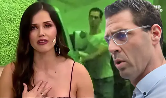 Maju Mantilla expresa su molestia Gustavo Salcedo y le recuerda el ampay en hotel: "En ningún momento hice algún juicio"