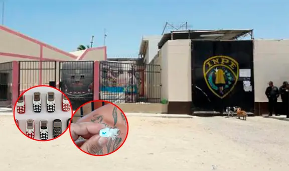 Operativo contra la extorsión: INPE incauta celulares y chips en penal de Piura