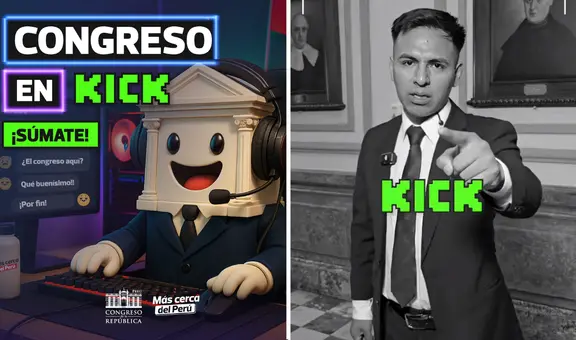 Congreso de la República abre cuenta de streaming en Kick y usuarios peruanos critican: "¿No tienen nada que hacer?"