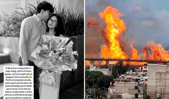 Novio de alumna de la UNAM que falleció en la explosión de gas en México conmueve con emotiva despedida: "Prometo buscarte en la otra vida"