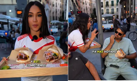 Venezolana en España hace probar el pan con chicharrón a su compatriota y queda maravillado: "Una de las mejores en el mundo"