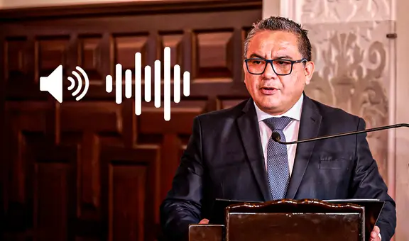 Revelan nuevos audios del ministro Juan José Santiváñez: "Tenemos a dos magistrados del TC que nos están apoyando"