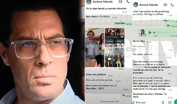 Gustavo Salcedo habría filtrado datos privados de Maju Mantilla y productor de Latina a pódcast para 'ubicarlos'