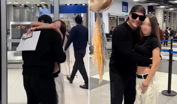 Pancho Rodríguez se quiebra por emotivo reencuentro con su hija que llegó a Perú: "Mi reina hermosa"