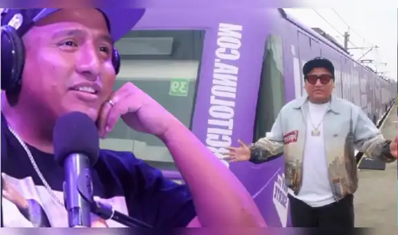 Jorge Luna expone su imagen en el Metro de Lima y sorprende a pasajeros: “Lo hizo otra vez”