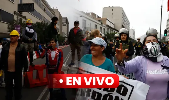 Marcha por el retiro de AFP: manifestantes hicieron sentir su rechazo frente al Congreso