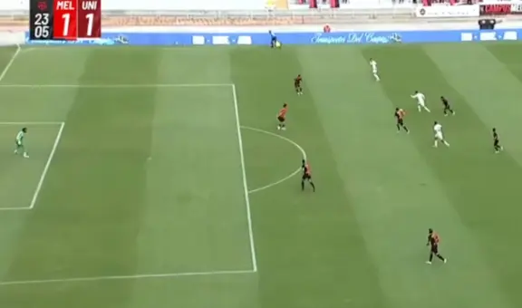 ¡Para cerrar el estadio! Jairo Concha empata para Universitario ante Melgar con golazo desde fuera del área