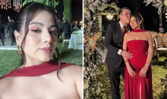 Hija mayor de Pamela López se luce con misterioso galán en boda y usuarios reaccionan: “Es muy guapa como su madre”
