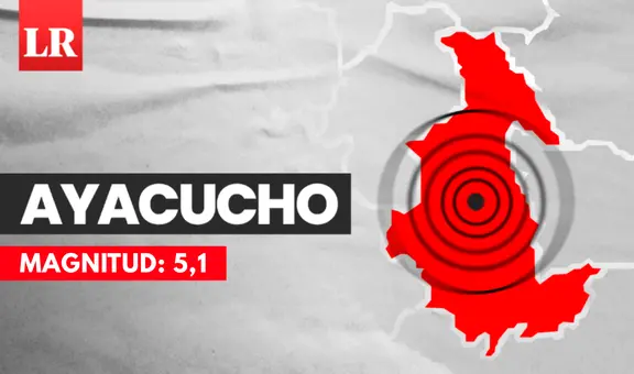 Sismos de magnitud 5,1 se sintió en Ayacucho hoy, según IGP