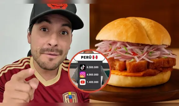 Venezolano aplaude la victoria peruana en 'Mundial de desayunos' y lo celebra probando el pan con chicharrón: "Toca honrar al rival"