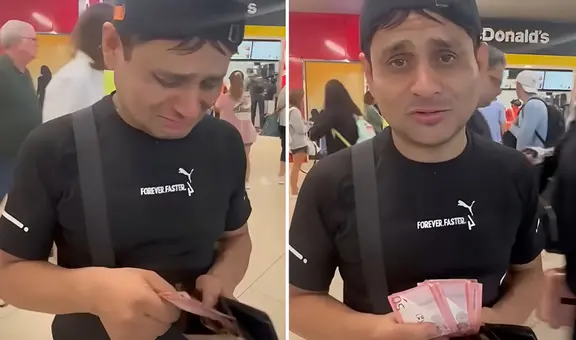 Robotín la pasa mal en Estados Unidos por olvidar cambiar billetes peruanos: "No me quieren vender"