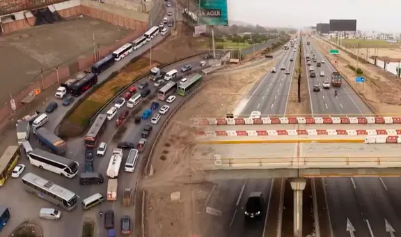 Rutas de Lima y Municipalidad de Lima enfrentados por Puente Conchán: caos vehicular y advierten colapso vial en la Panamericana Sur