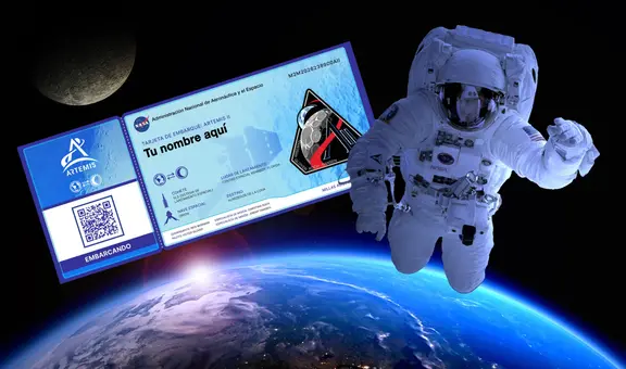 La NASA inicia convocatoria para enviar tu nombre a la Luna con la misión Artemis II: cómo registrarte y participar