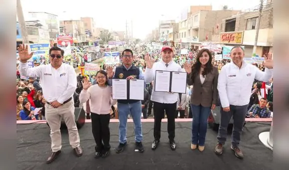 Mejorarán la Av. Lima en SMP con nuevas pistas, veredas y áreas verdes