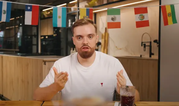 Ibai degustó el mejor plato peruano tras la victoria del pan con chicharrón en el 'Mundial de desayunos': "Es espectacular"