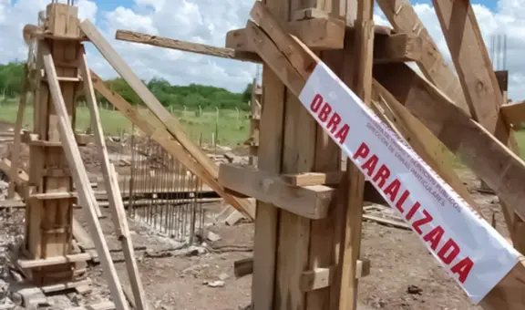 Obras paralizadas superan los S/44.000 millones en el Perú a junio del 2025