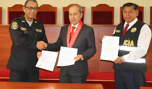 Corte Superior de Justicia de Moquegua transfiere bienes patrimoniales a la Policía Nacional del Perú