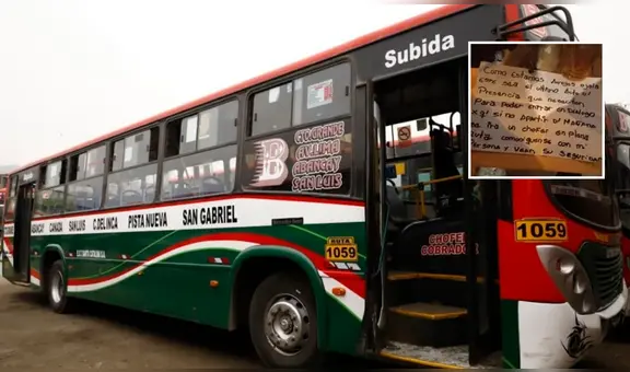 Amenazas de extorsionadores obligan a transportistas a detener rutas en Villa El Salvador: piden 20 soles diarios