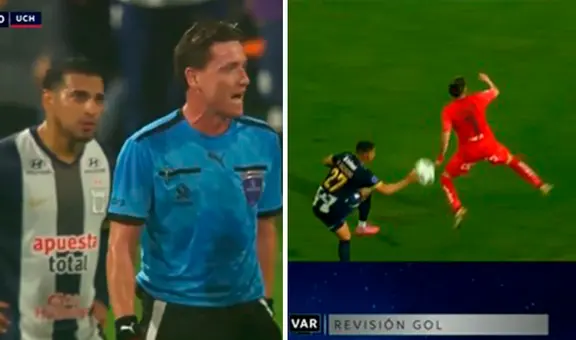 Lo sufrió todo Matute: así justificó el árbitro el gol anulado a Alianza Lima por mano de Kevin Quevedo