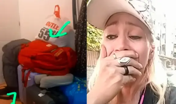 Peruana queda varada en calle de Italia por problemas con equipaje durante viaje: "Necesito irme a mi país"