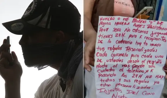 Injertos del Norte se confunden de casa y dejan carta extorsiva con cuatro balas a familia de Independencia: "Sabemos todo de ti"