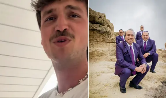 Joven alemán se emociona al escuchar Agua Marina y redes bromean: “No tienes que llorar, tienes que tomar”