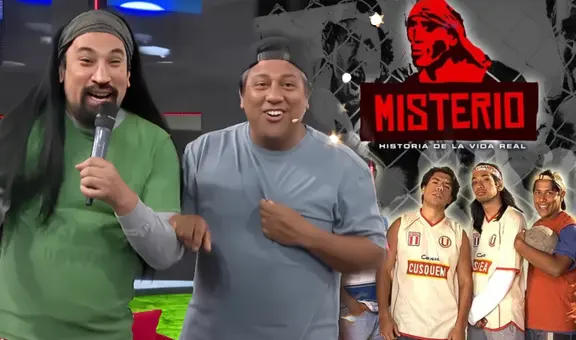 Aldo Miyashiro y Emilram Cossío reviven a ‘Caradura’ y ‘El Nene’ de la serie 'Misterio' en emotivo reencuentro