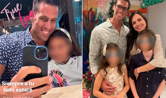 Gustavo Salcedo conmueve con amoroso mensaje a su hija con Maju Mantilla en medio de polémica: "Siempre a tu lado estaré"