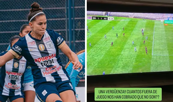 Adriana Lúcar explotó contra el arbitraje tras derrota de Alianza Lima en la Liga Femenina: "¡Una vergüenza!"