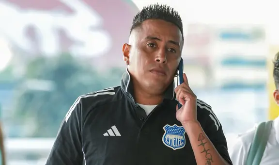 Viaje de Christian Cueva a Perú enciende alarmas en Ecuador, pero DT de Emelec aclara la razón: "Tiene permiso especial"