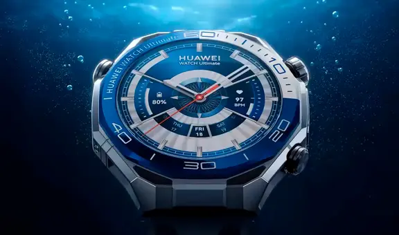 Lanzan el smartwatch más extremo: tecnología de submarinos, sumergible a 150 metros y utiliza eSIM