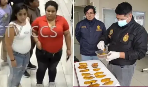 Dos hermanas son captadas en el nuevo aeropuerto Jorge Chávez con droga: una casi muere tras ingerir cerca de un kilo de cocaína rumbo a España