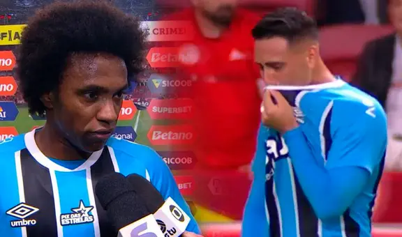 Willian, estrella de Gremio, furioso por los 2 penales que le cobraron a Erick Noriega: "Ya estamos acostumbrados"