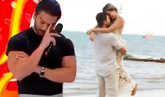 Rafael Cardozo sorprende con su reacción en vivo al enterarse de próxima boda de Cachaza con André Bankoff