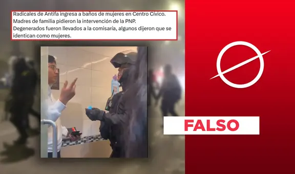 Este video no muestra a policías desalojando a “radicales de Antifa” de baño de mujeres en Centro Cívico: se trata de represión policial